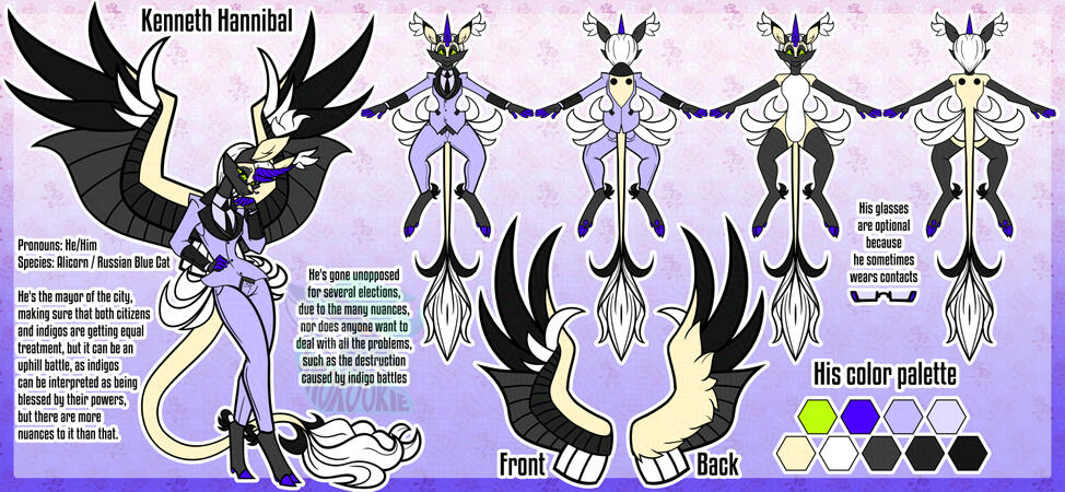 Kenneth Hannibal the Cat Alicorn